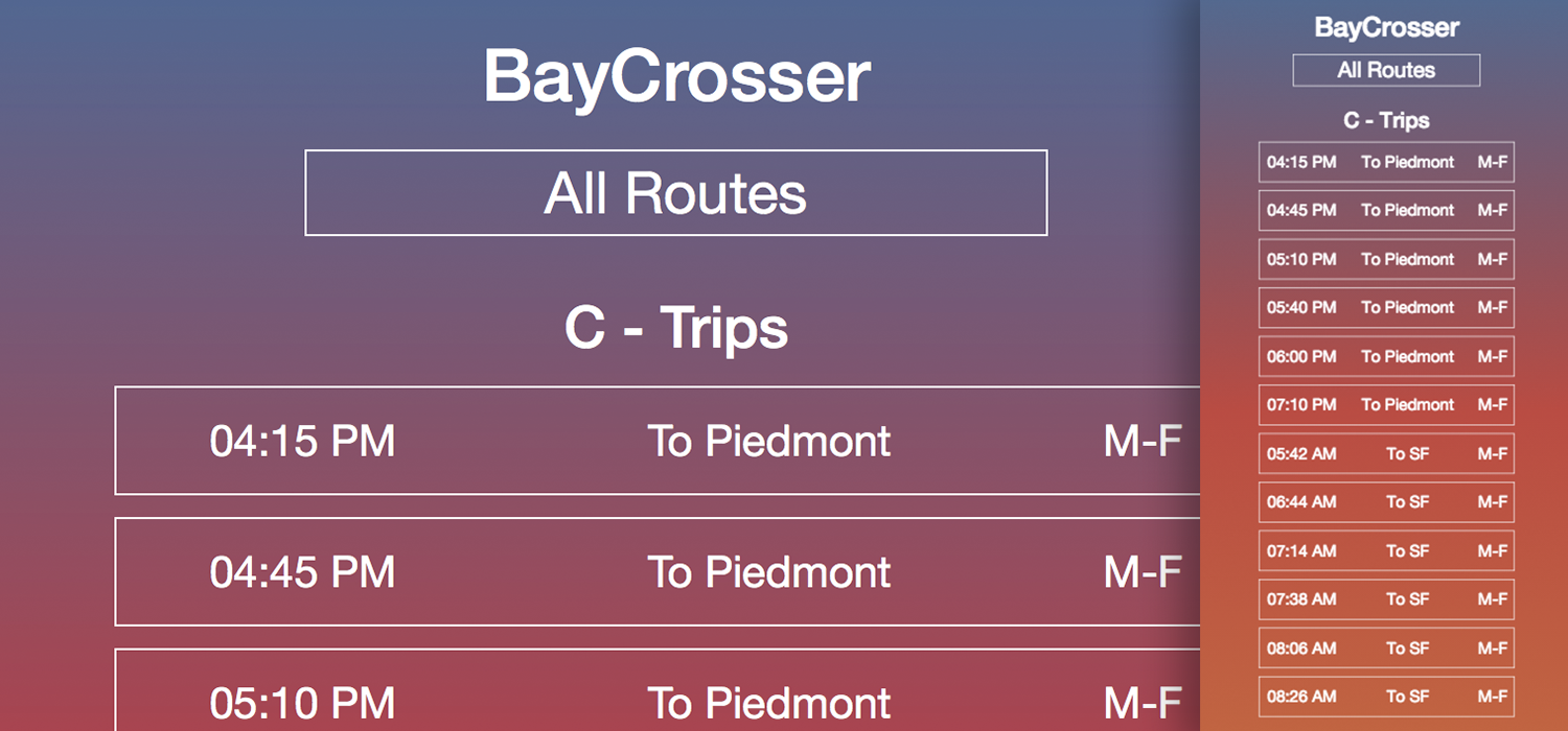 BayCrosser